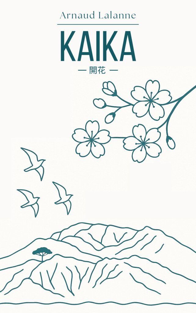 Couverture de Kaika, recueil poétique et philosophique d’Arnaud Lalanne, écrivain voyageur.