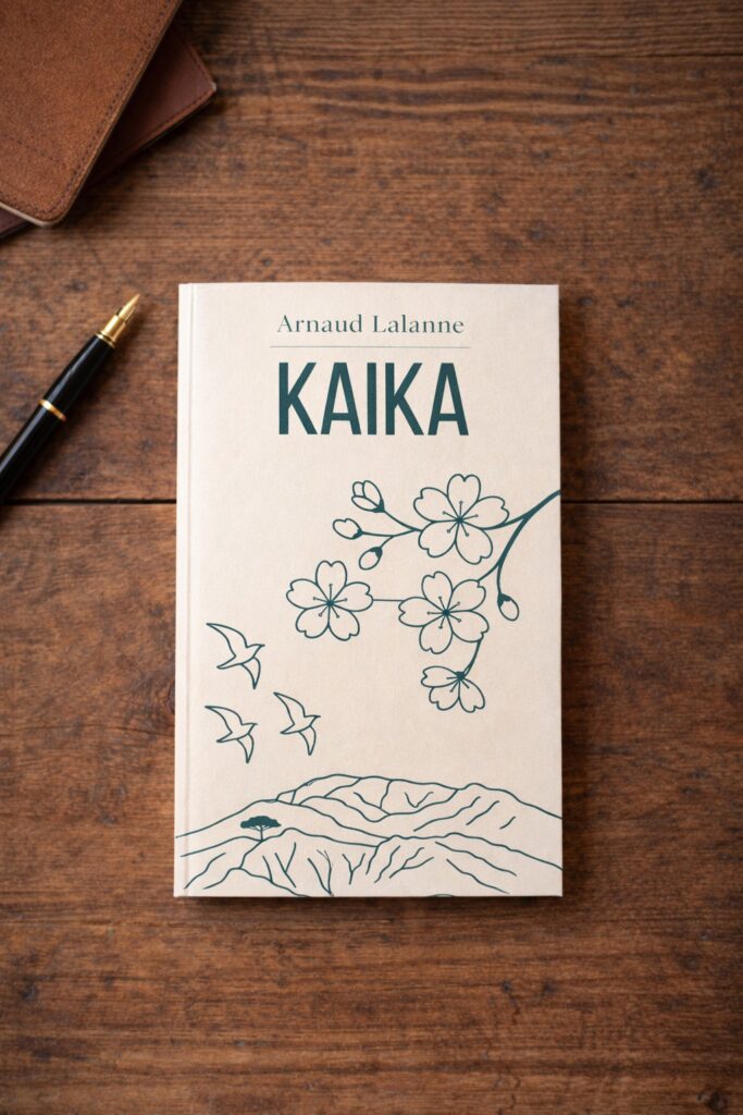 Couverture du livre Kaika ouvrage philosophique et spirituel sur la quête de sens et l’évolution personnelle par Arnaud Lalanne
