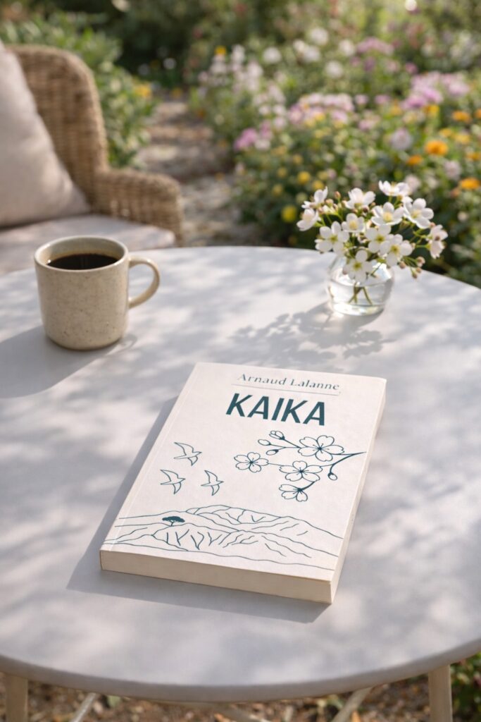 Couverture du livre Kaika ouvrage philosophique et spirituel sur la quête de sens et l’évolution personnelle par Arnaud Lalanne