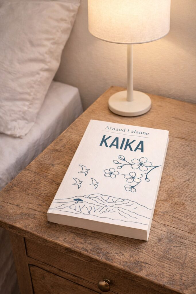 Couverture du livre Kaika ouvrage philosophique et spirituel sur la quête de sens et l’évolution personnelle par Arnaud Lalanne
